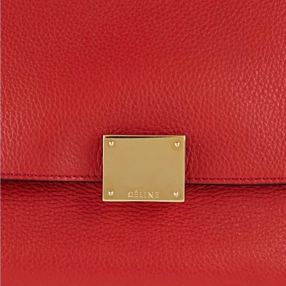 Red Celine bag - Picture 6 of 8